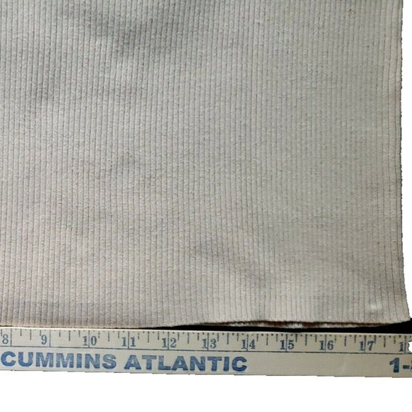 Lauren Ralph Lauren Size L Beige Turtleneck Sweater 100% Cotton Ribbed Logo - Picture 9 of 12